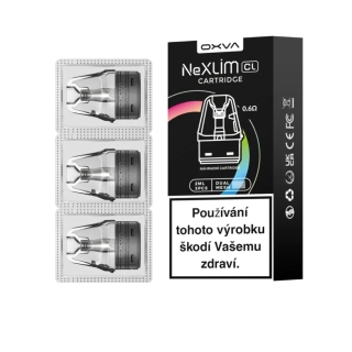 OXVA NeXLIM CL Pod 2ml náhradní cartridge 3ks 0,6ohm