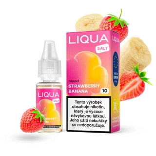 LIQUA Salt Strawberry Banana 20mg (Jahoda a banán) 10ml