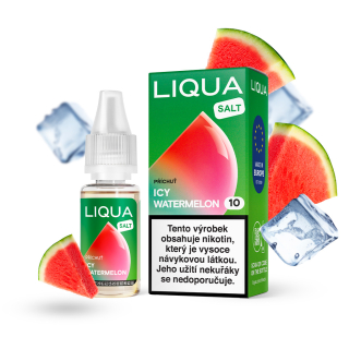 LIQUA Salt Icy Watermelon 20mg (Ledový vodní meloun) 10ml