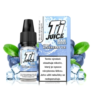 TI Juice Bar Series – Blueberry Ice (Nic Salt 16 mg) – 10 ml