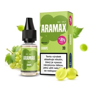 Aramax Salt Grape (Hroznové víno) 10 mg/ml – 10 ml