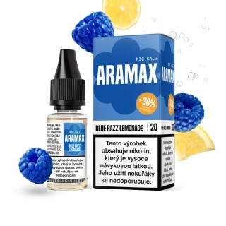Aramax Salt Blue Razz Lemonade (Limonáda z modré maliny) 10ml 20mg