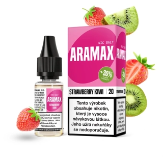 Aramax Salt Strawberry Kiwi (Jahoda a kiwi) 10ml 10mg