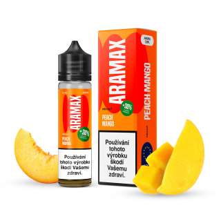 Příchuť Aramax S&V: Peach Mango (Mango s broskví)