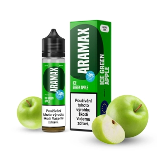 Příchuť Aramax S&V: Cool Green Apple (Chladivé zelené jablko)