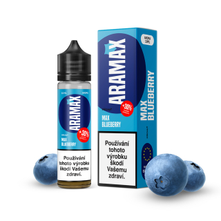 Příchuť Aramax S&V: Max Blueberry (Borůvka)