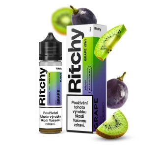 Příchuť Ritchy S&V: Grape Kiwi (Hroznové víno a kiwi)