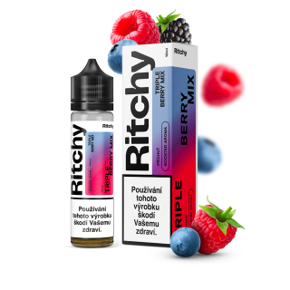 Příchuť Ritchy S&V: Triple Berry Mix (Bobulovitý mix)