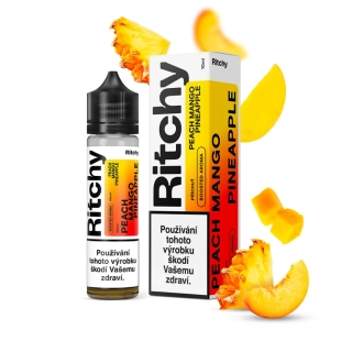 Příchuť Ritchy S&V: Peach Mango Pineapple (Broskev, mango a ananas)