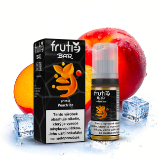 Frutie Bar Juice Peach Ice (Ledová broskev) 10ml 20mg